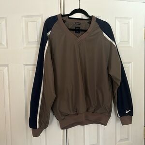 Nike pullover golf windbreaker